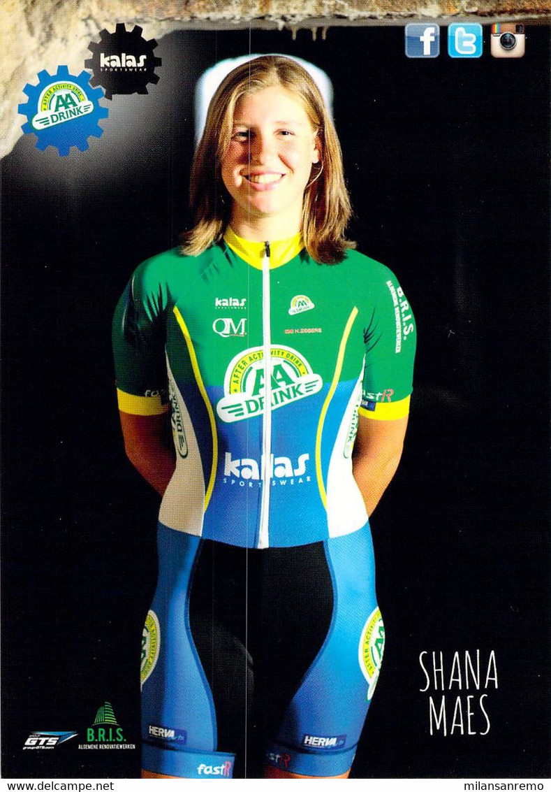 CYCLISME: CYCLISTE : SHANA MAES - Cyclisme