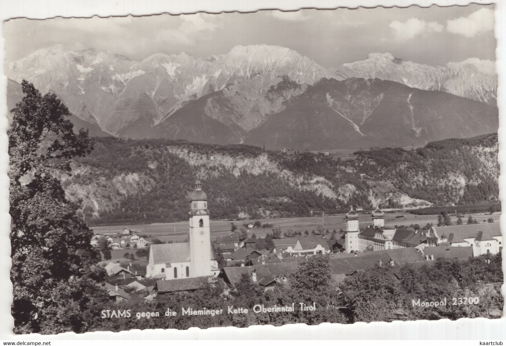 Stams Gegen Die Mieminger Kette Oberinntal - Tirol - (Österreich / Austria) - 1964 - Stams