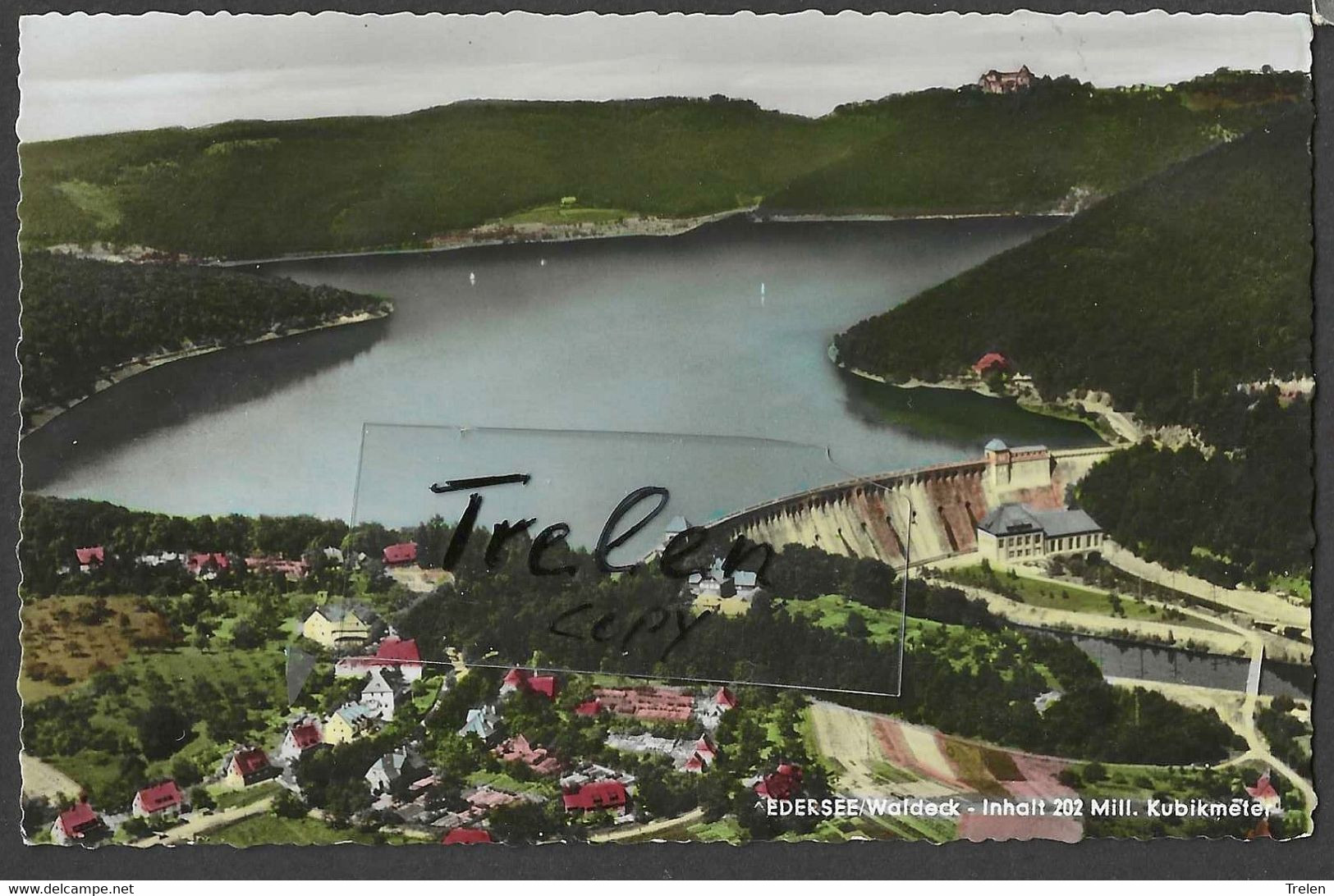 Allemagne, Edersee, Coloriert, 1962, Gelaufen - Korbach