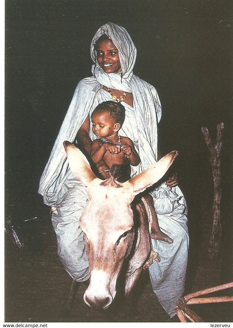 CPSM  MAURITANIE ASSABA 1958 RETOUR DU PUY  (photo J. DUCHEMIN) - Mauritania