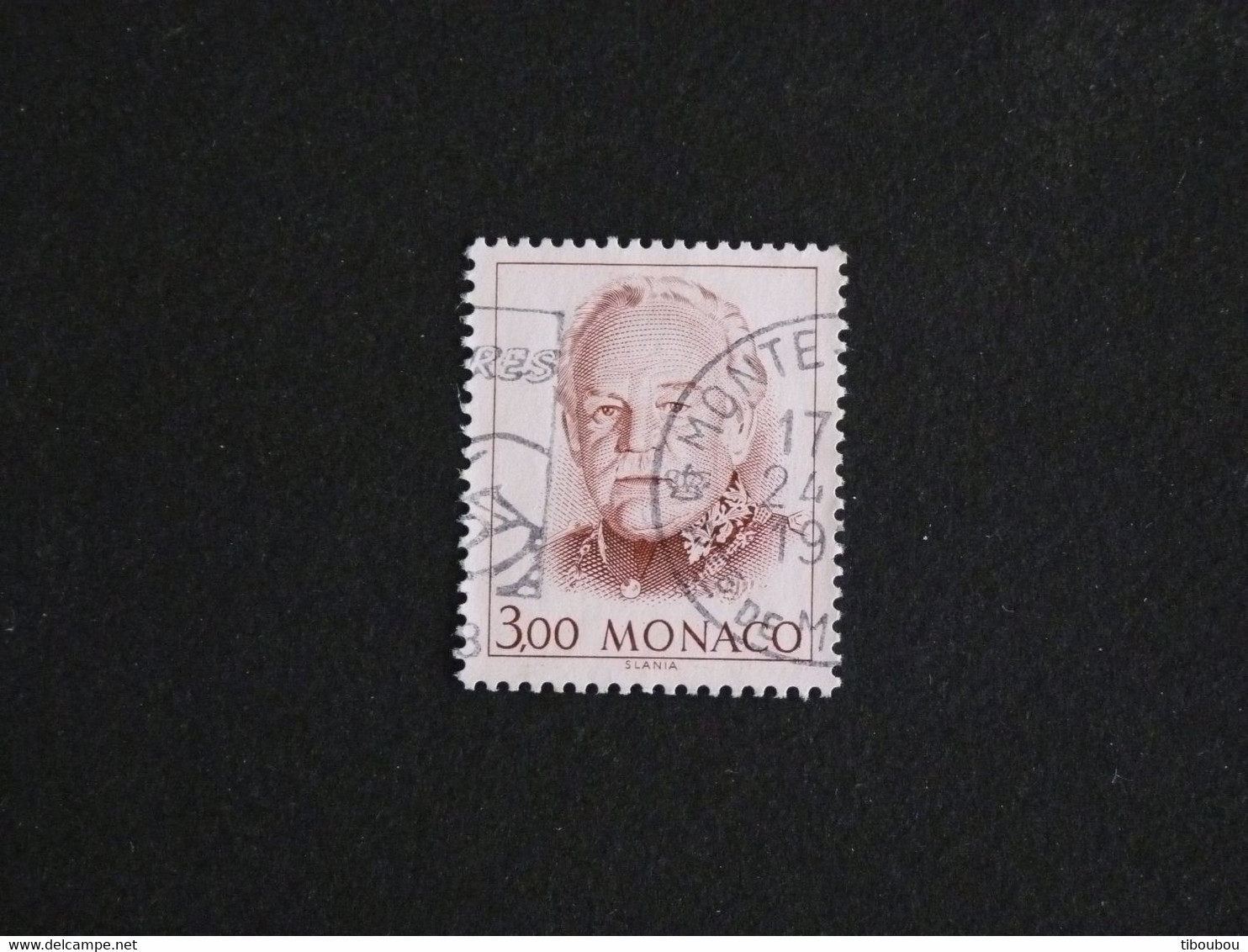 MONACO YT 2055 OBLITERE - PRINCE RAINIER III - Usados