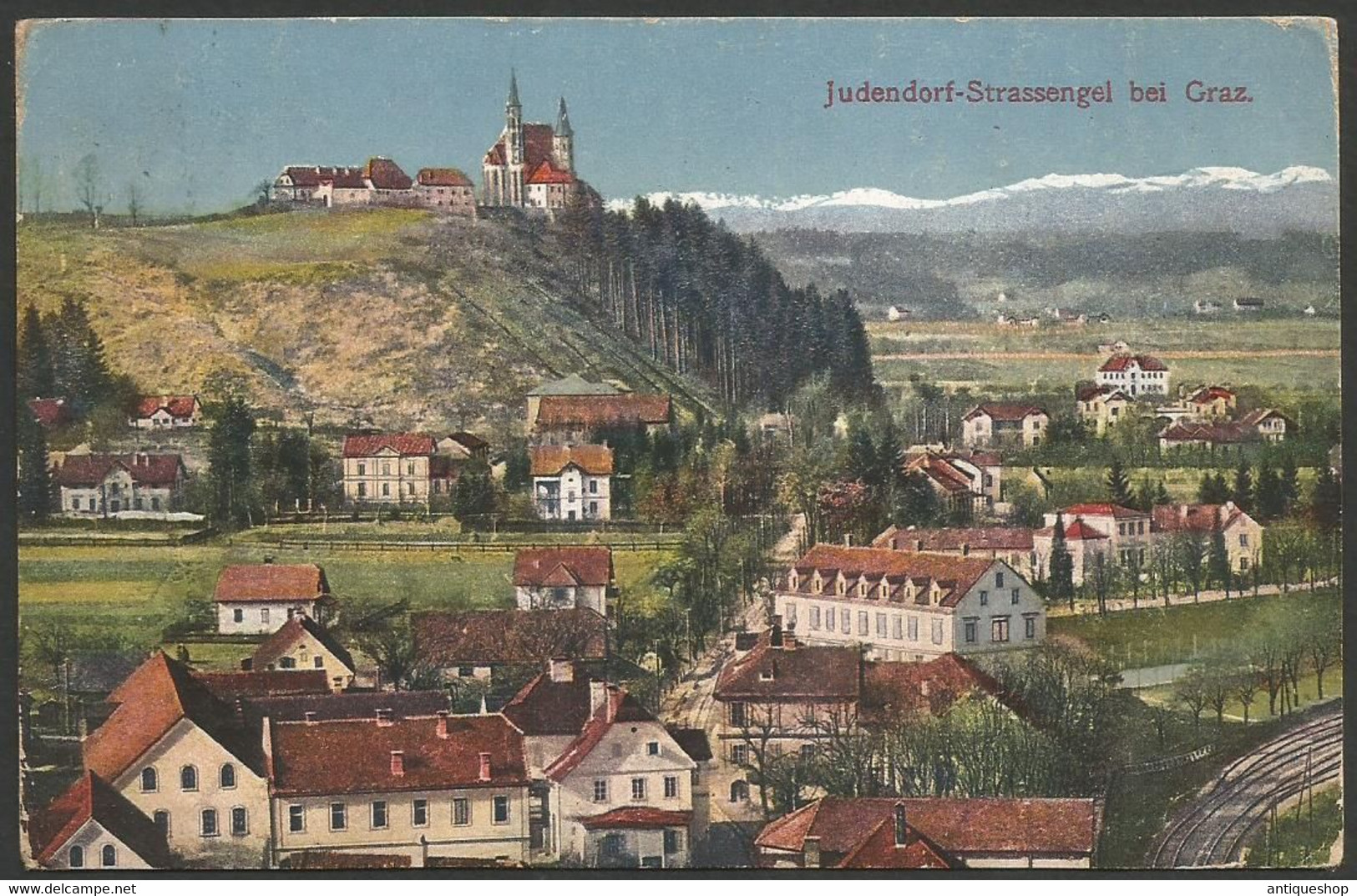 Austria-----Jugendorf-Strassengel-----old Postcard - Judendorf-Strassengel