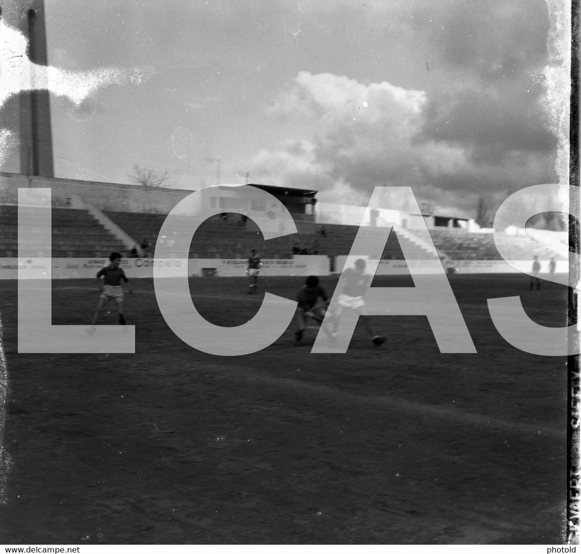 1965 FUTEBOL PRAGAL ALMADA CACILHAS PORTUGAL ORIGINAL SET 60mm NEGATIVE NOT PHOTO FOTO LCAS224 - Non Classés