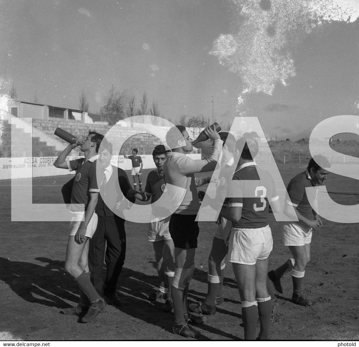 1965 FUTEBOL PRAGAL ALMADA CACILHAS PORTUGAL ORIGINAL SET 60mm NEGATIVE NOT PHOTO FOTO LCAS224