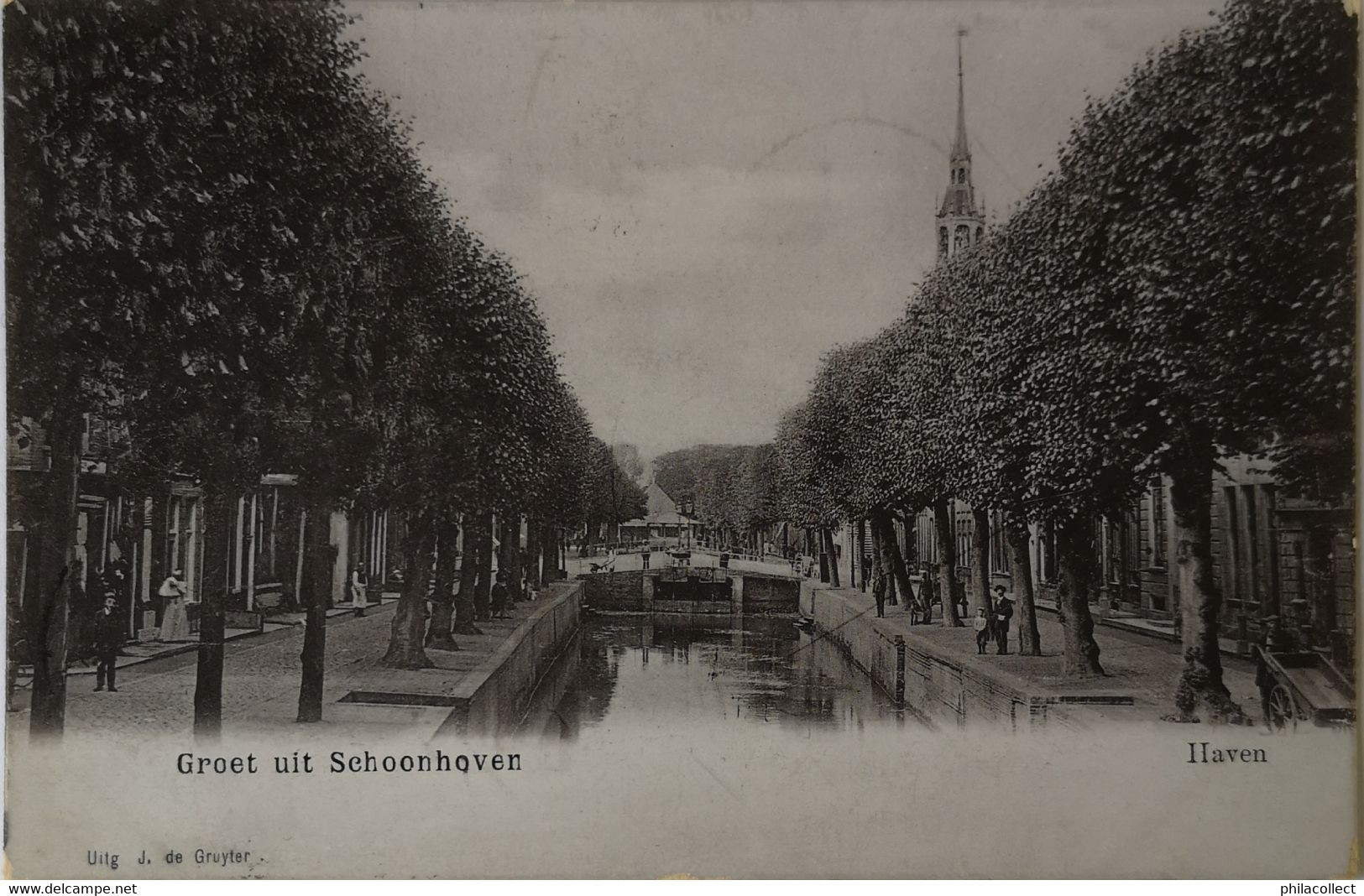 Schoonhoven (ZH) Groet Uit 1907 - Schoonhoven