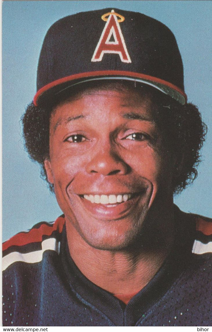 Rod Carew / Baseball - California Angels - Honkbal