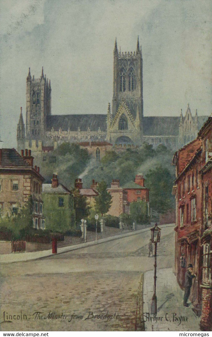 LINCOLN - The Minster From Broadgate - Ill. Arthur C. Payne - Lincoln