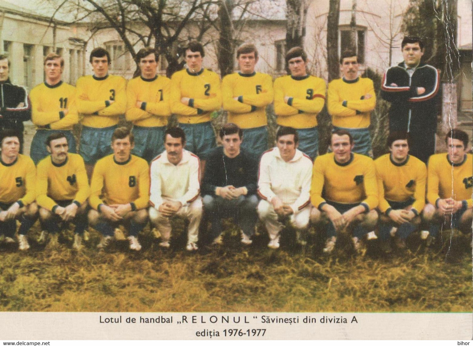 Romania - Echipa De Handbal Relonul Savinesti / Calendar 1977 - Handball - Pallamano