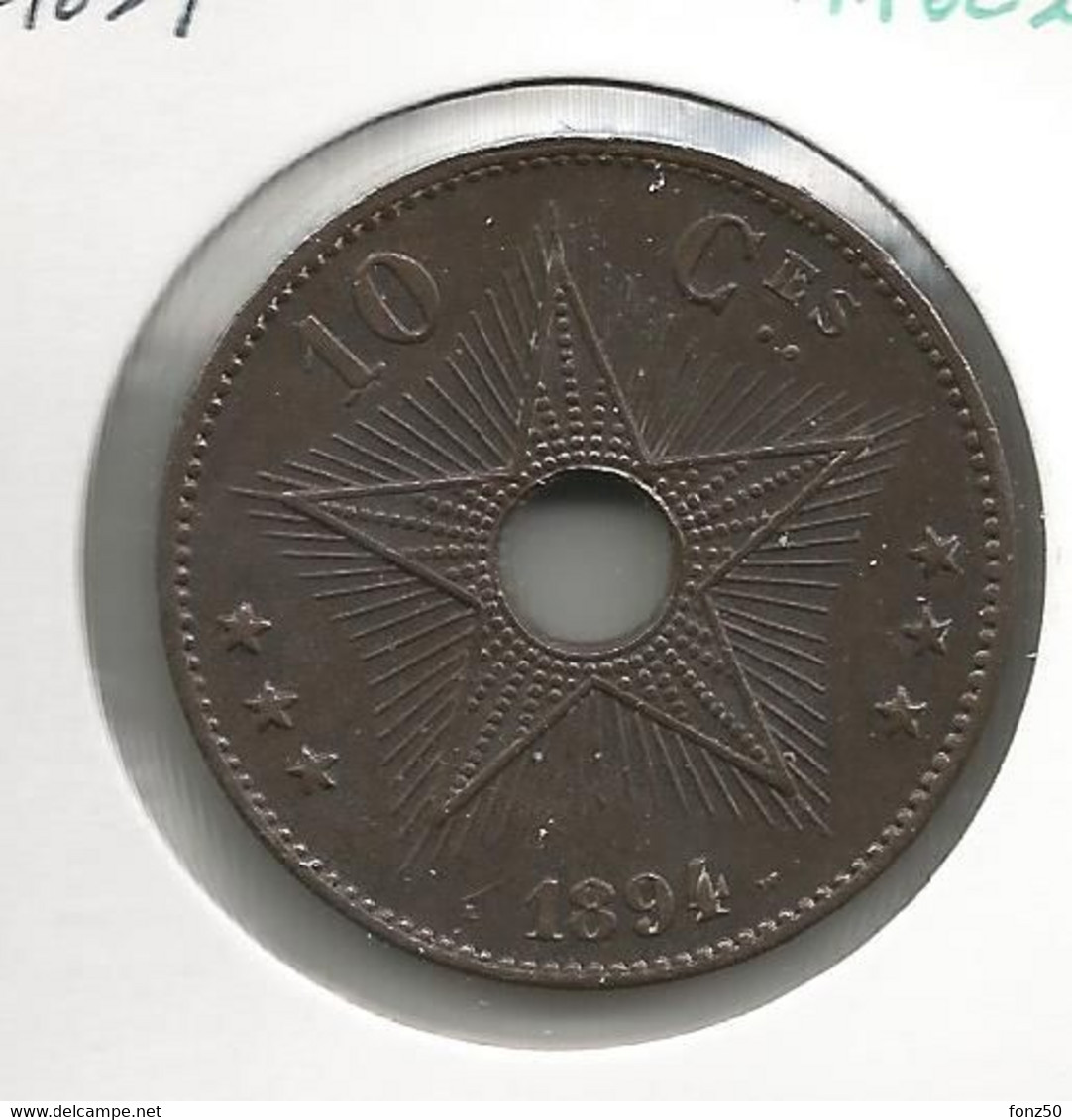 CONGO FREE STATE * 10 Cent 1894 * Prachtig * Nr 11002 - 1885-1909: Leopoldo II