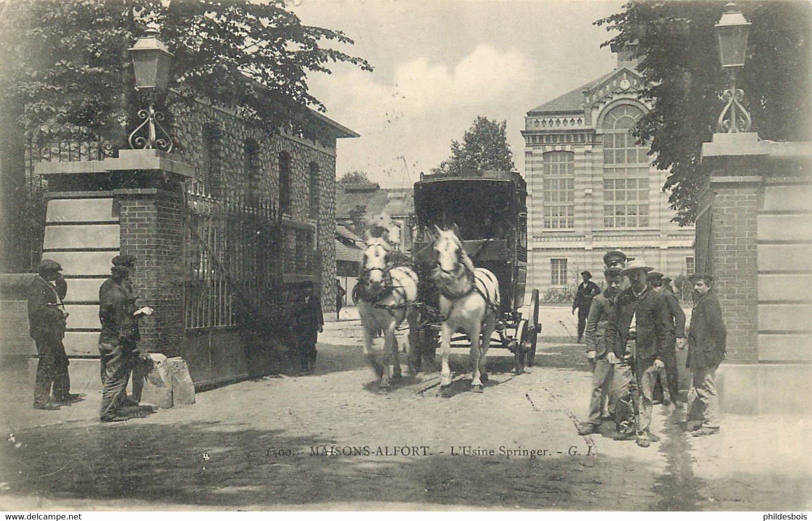 VAL DE MARNE  MAISON ALFORT  Usine Springer - Maisons Alfort