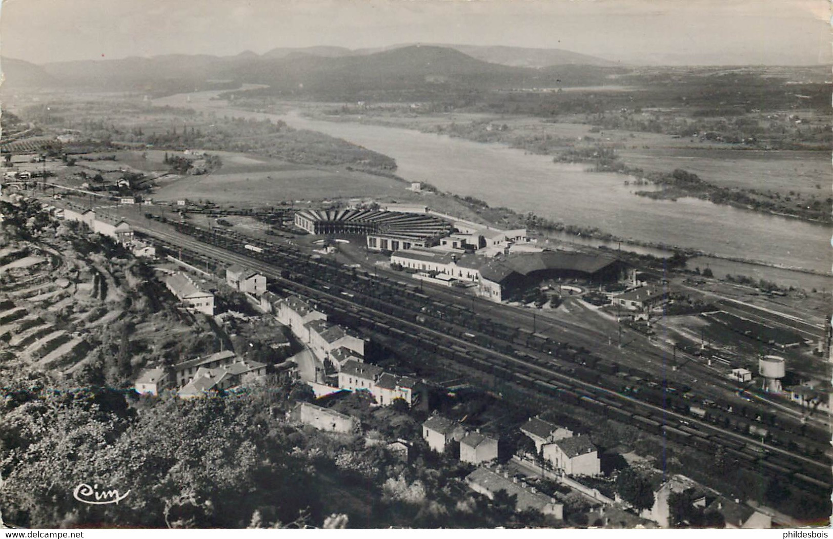 ARDECHE  LE TEIL Quartier Du Dépot S.N.C.F (cpsm) - Le Teil