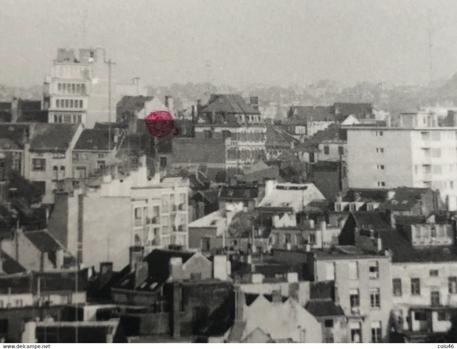 Photo Carte Postale 1961 Bruxelles Saint-Josse Vue Vers église Gesu Sint-Josse-ten-Noode Bâtiment Renault Centre Rogier - St-Josse-ten-Noode - St-Joost-ten-Node