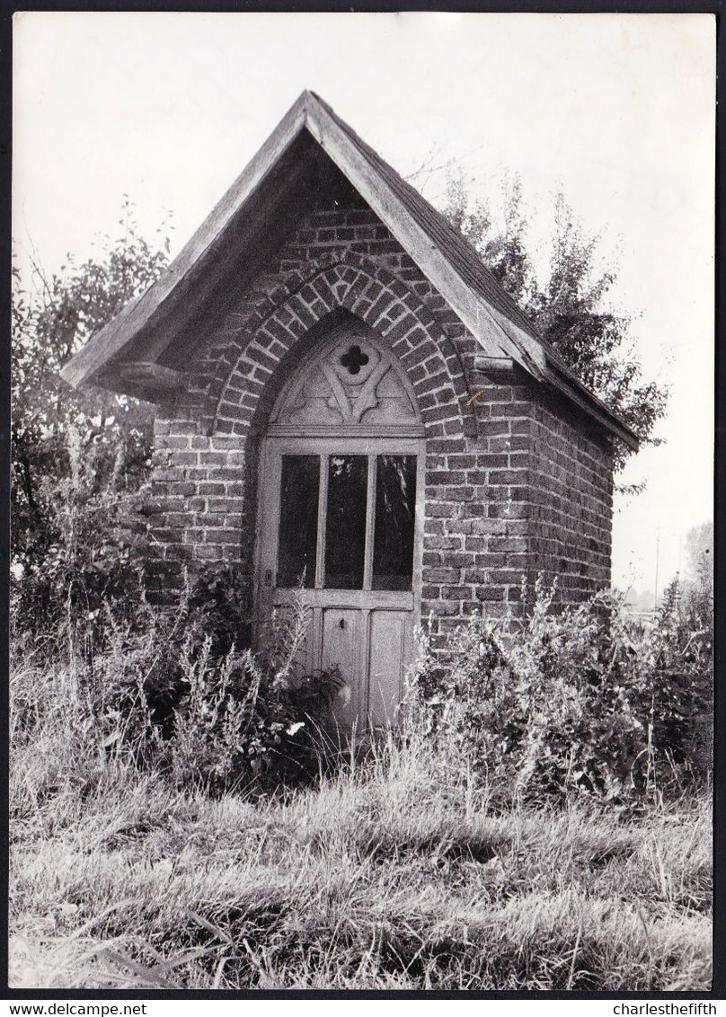 PERSFOTO - PHOTO DE PRESSE ** SINT MARTENS BODEGEM - KAPEL ** ZELDZAAM ! 17 X 12.5 Cm - Dilbeek