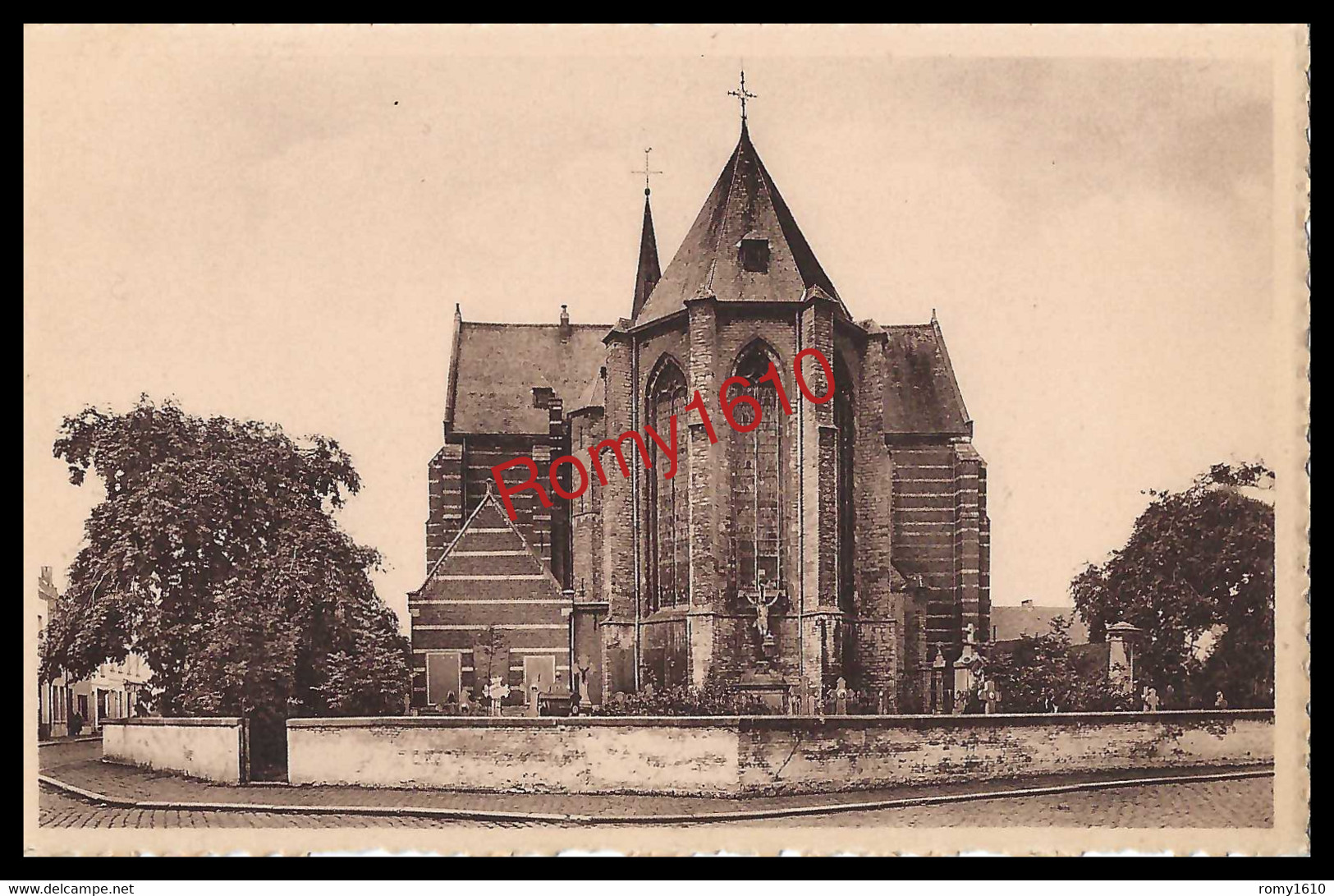 Boechout   - Anvers - L'église Et Le Cimetière. - Boechout