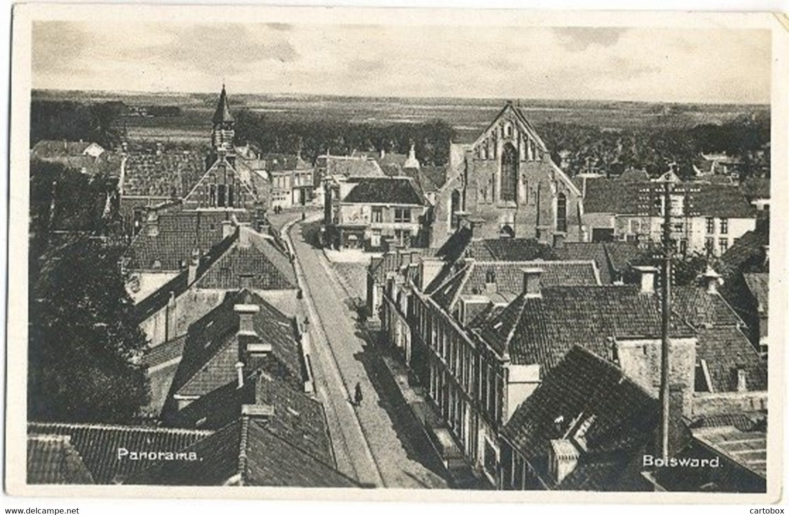 Bolsward, Panorama  (type Fotokaart) - Bolsward