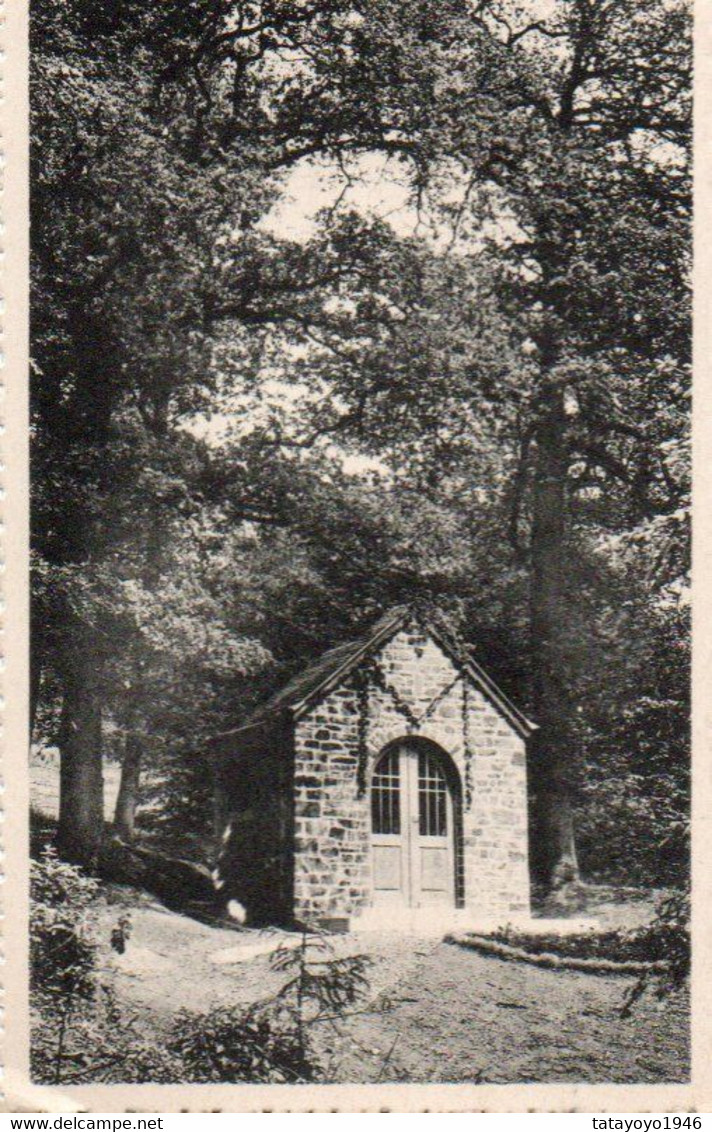 Blier-Erezée  La Nouvelle Chapelle Carte Festonnée Voyagé En 1956 - Erezee