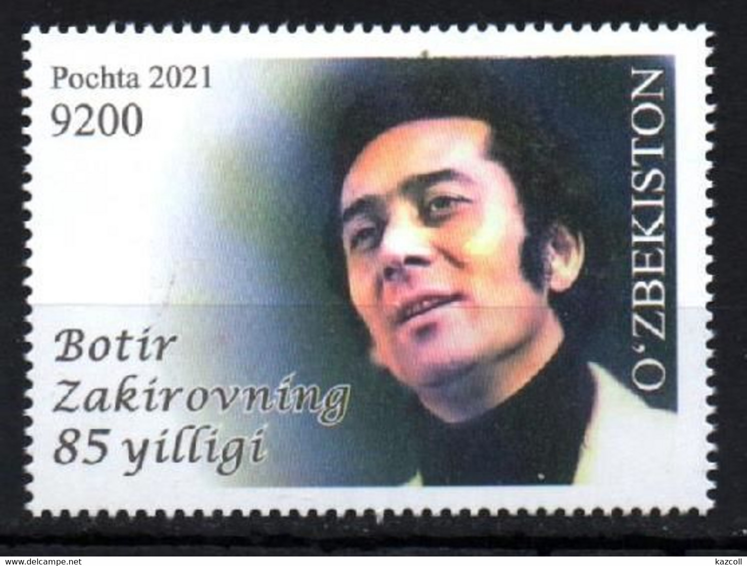 Uzbekistan 2022.  Singer Botiv Zakirov  MNH - Ouzbékistan