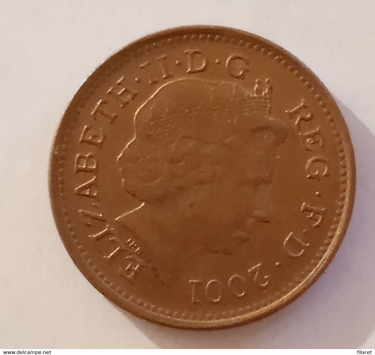 UNITED KINGDON ANNIVERSARY,QUEEN ELISABETH,ONE PENNY 2001 - Collections