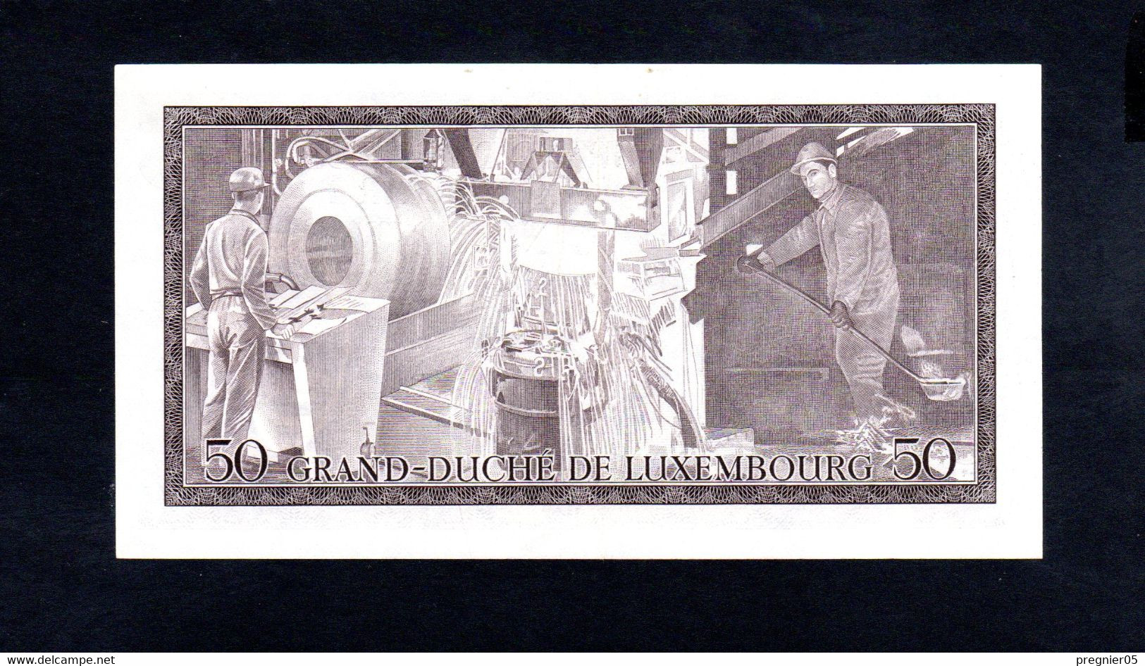 LUXEMBOURG " Baisse De Prix " Billet 50 Francs 1972 SPL P.56F - Luxemburg