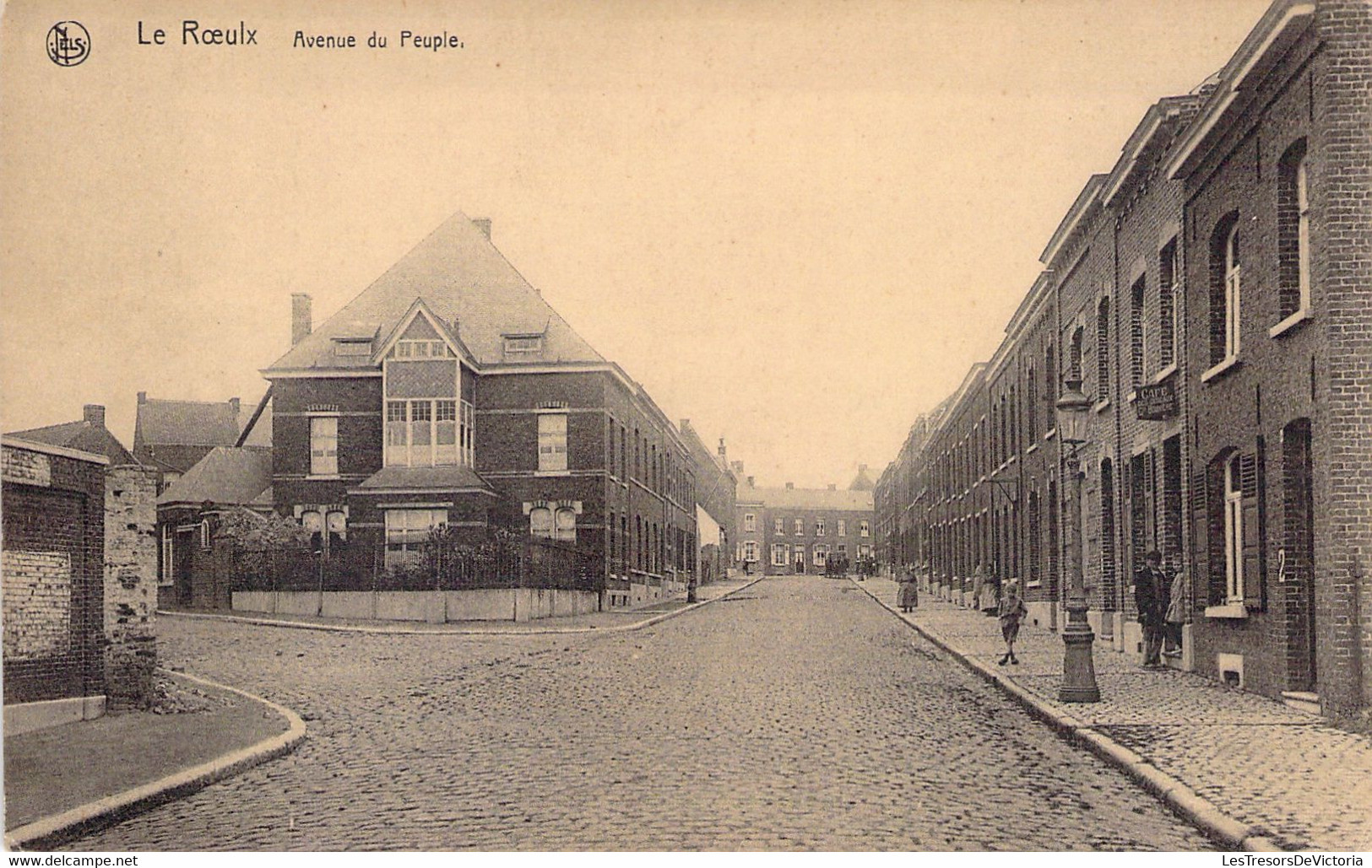 CPA Le Roeulx - Avenue Du Peuple - Le Roeulx