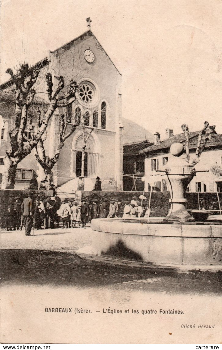 38,ISERE,BARRAUX,1908 - Barraux