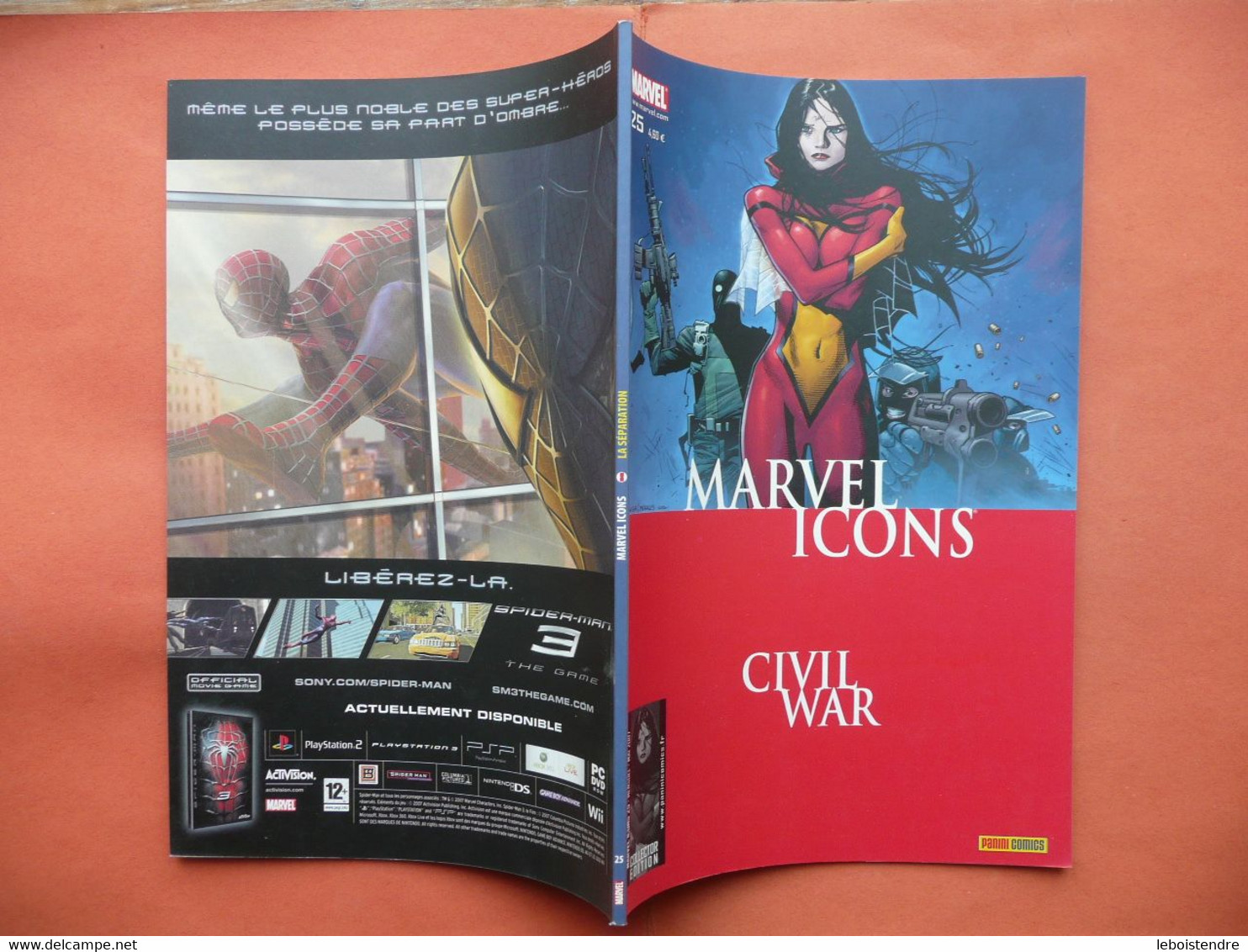 MARVEL ICONS N 25 MAI 2007 CIVIL WAR COLLECTOR EDITION MARVEL PANINI COMICS TRES BON ETAT - Marvel France