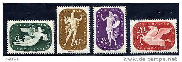 HUNGARY 1940 Artists' Fund Set   MNH / **.  Michel 643-46 - Ongebruikt