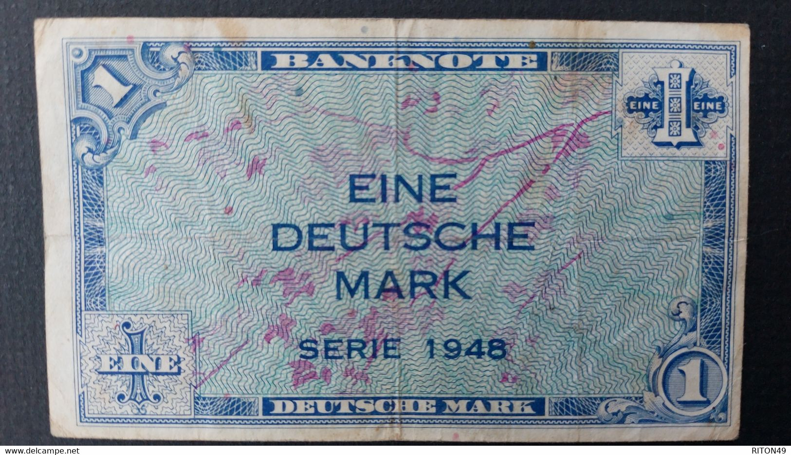 BILLET 1948 ALLEMAGNE 1 MARK - 1 Mark