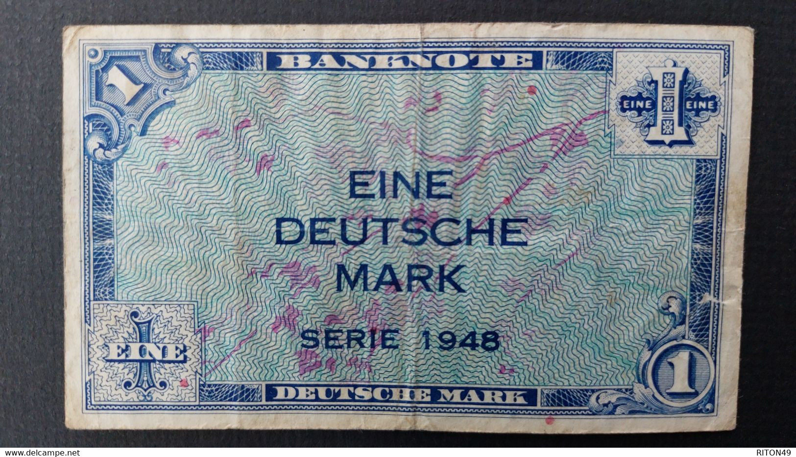 BILLET 1948 ALLEMAGNE 1 MARK - 1 Mark