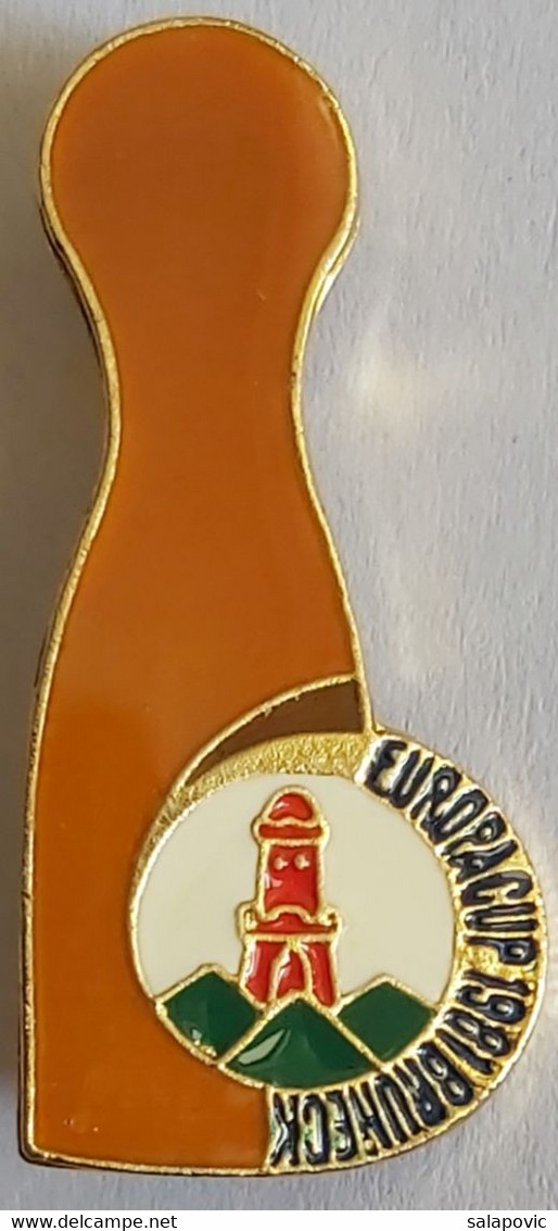 Europa Cup Bruneck 1981 Bowling  PIN A6/2 - Bowling