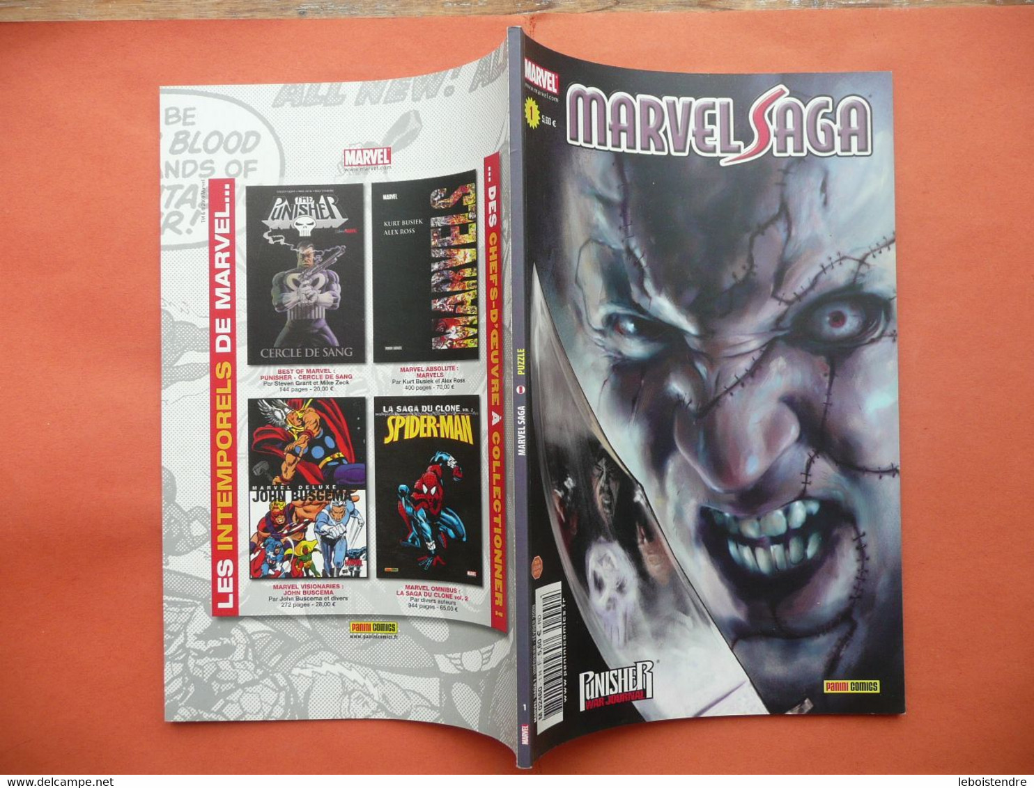 MARVEL SAGA N 1 FEVRIER 2009 PUNISHER  MARVEL PANINI COMICS TRES BON ETAT - Marvel France