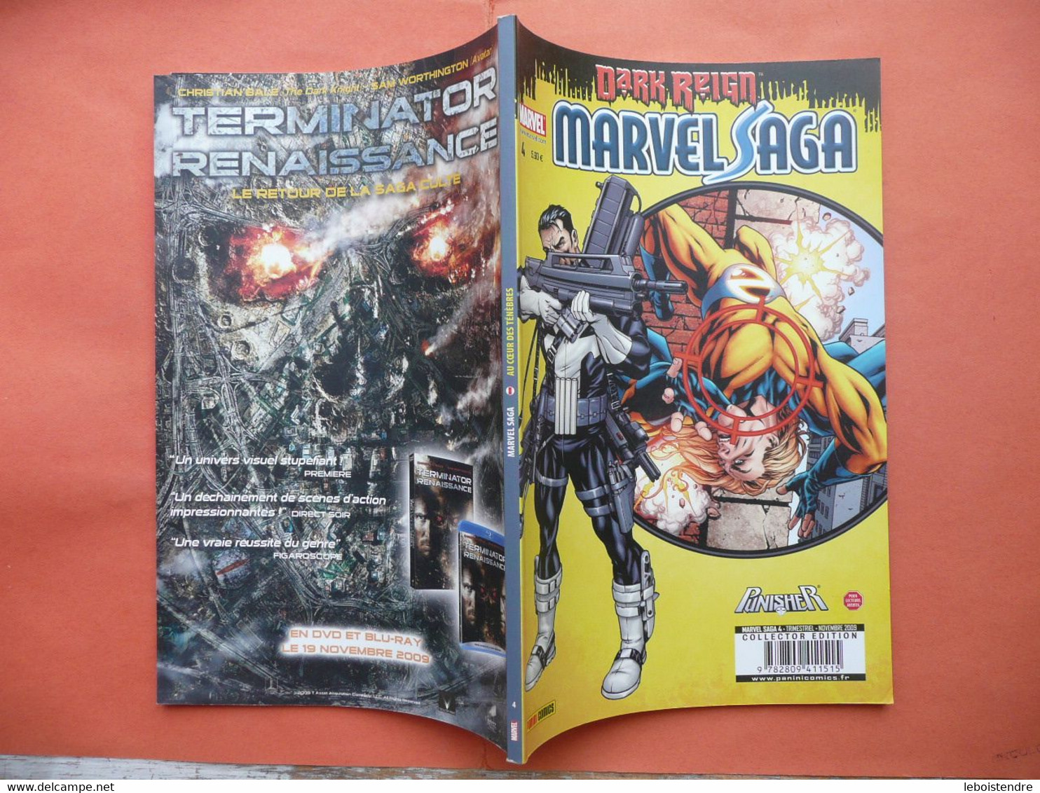 MARVEL SAGA N 4 NOVEMBRE 2009 PUNISHER COLLECTOR EDITION MARVEL PANINI COMICS TRES BON ETAT - Marvel France