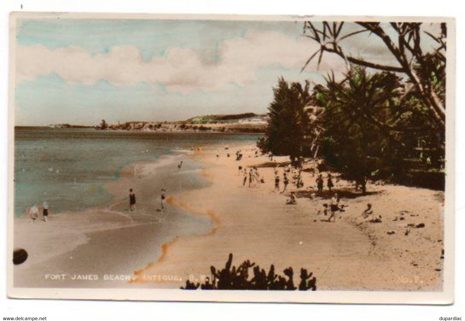Antilles / ANTIGUA -- Fort James  Beach (voir Affranchissement Leeward Islands). - Antigua Y Barbuda
