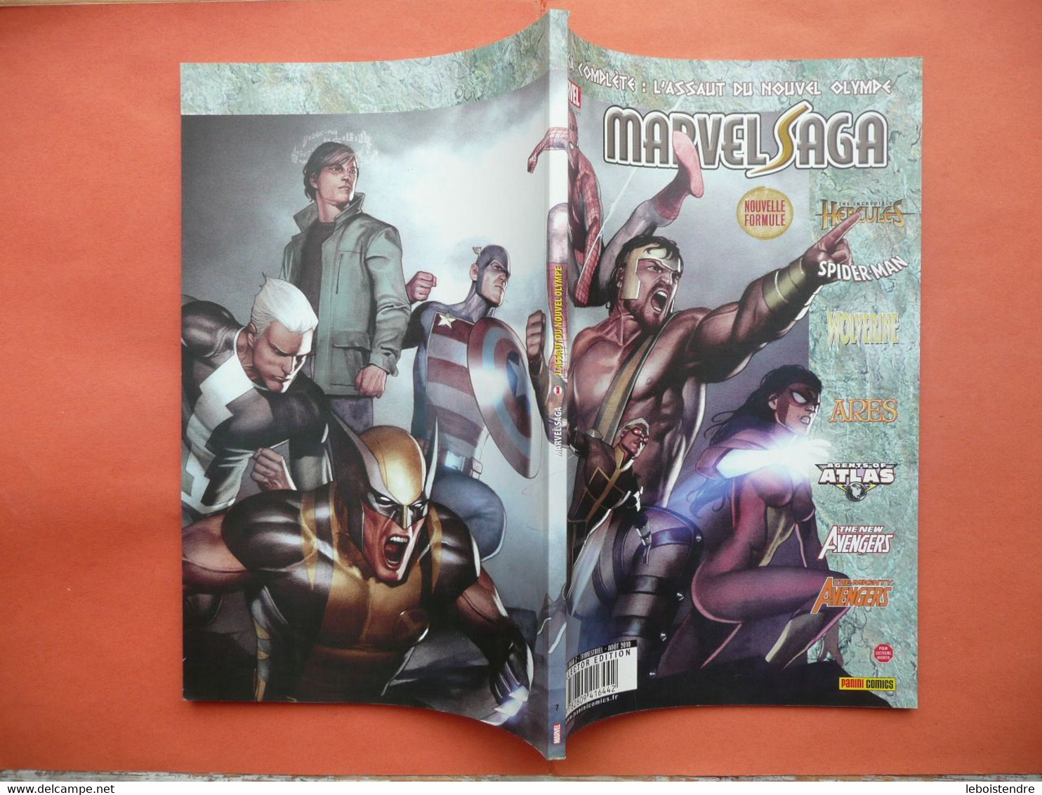 MARVEL SAGA N 7 AOUT 2010 HERCULE ASSAUT DU NOUVEL OLYMPE MARVEL PANINI COMICS TRES BON ETAT - Marvel France