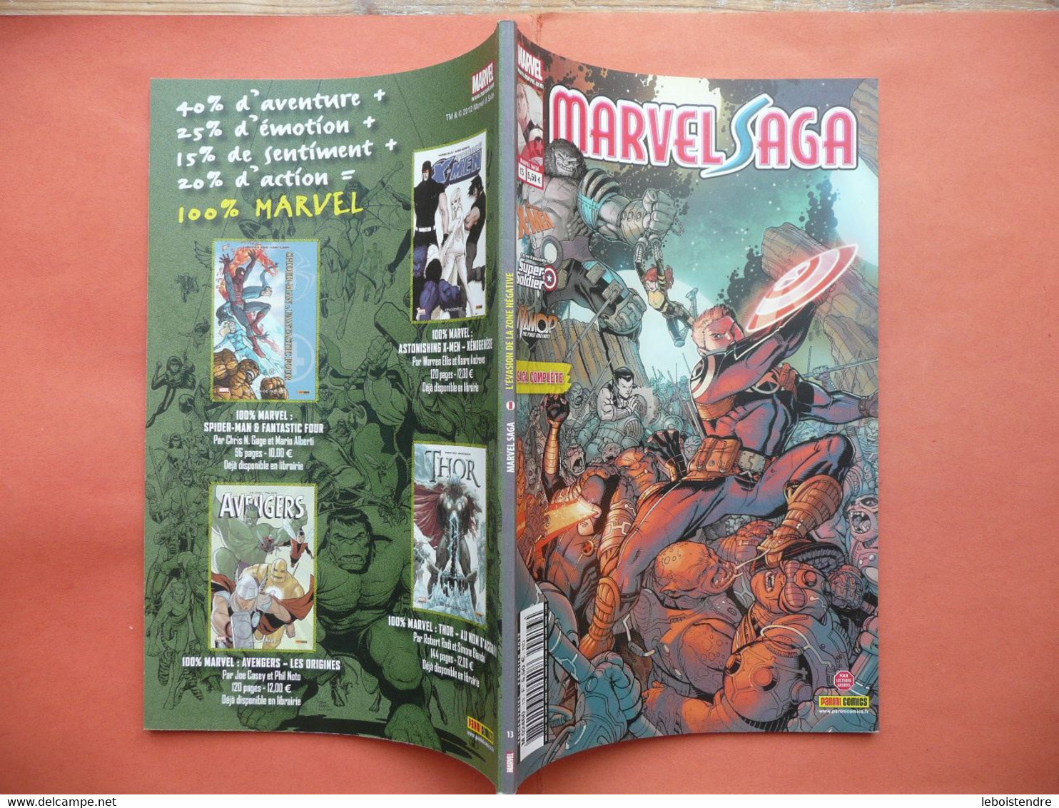 MARVEL SAGA N 13 FEVRIER 2012  MARVEL PANINI COMICS TRES BON ETAT - Marvel France