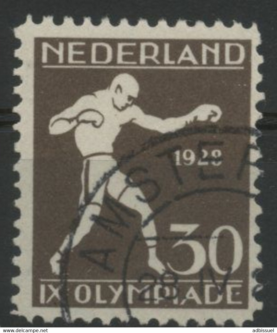 Pays Bas N° 206 COTE 29 € Jeux Olympiques Amsterdam. Oblitéré. TB - Usati