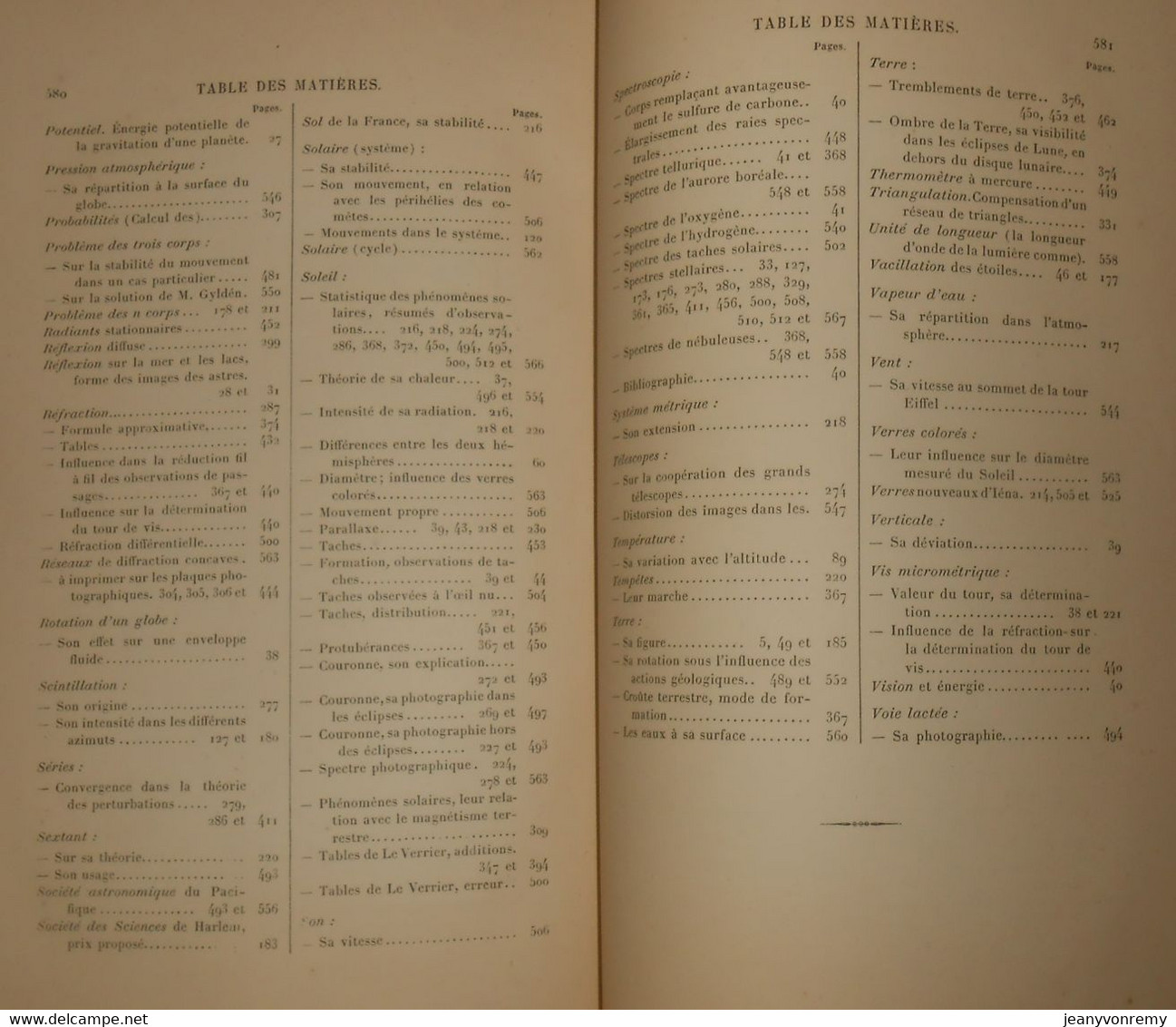 Bulletin Astronomique. Félix Tisserand. Tome VI.1889.