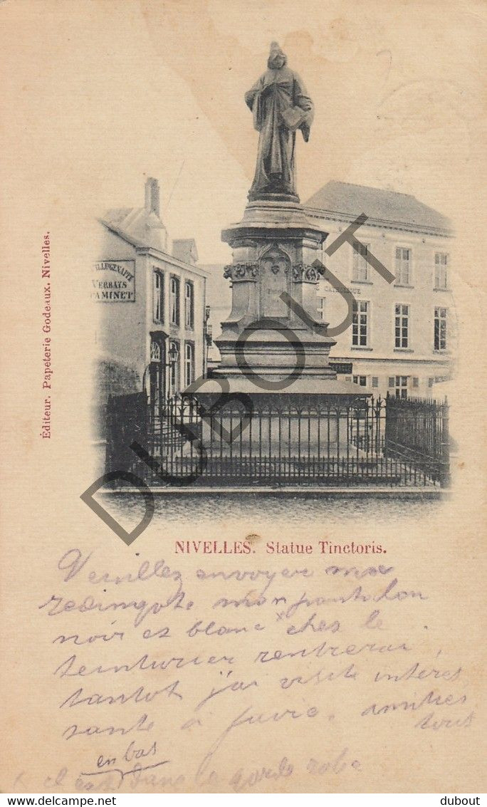 Postkaart-Carte Postale - NIVELLES - Statue Tinctoris (C2338) - Nivelles