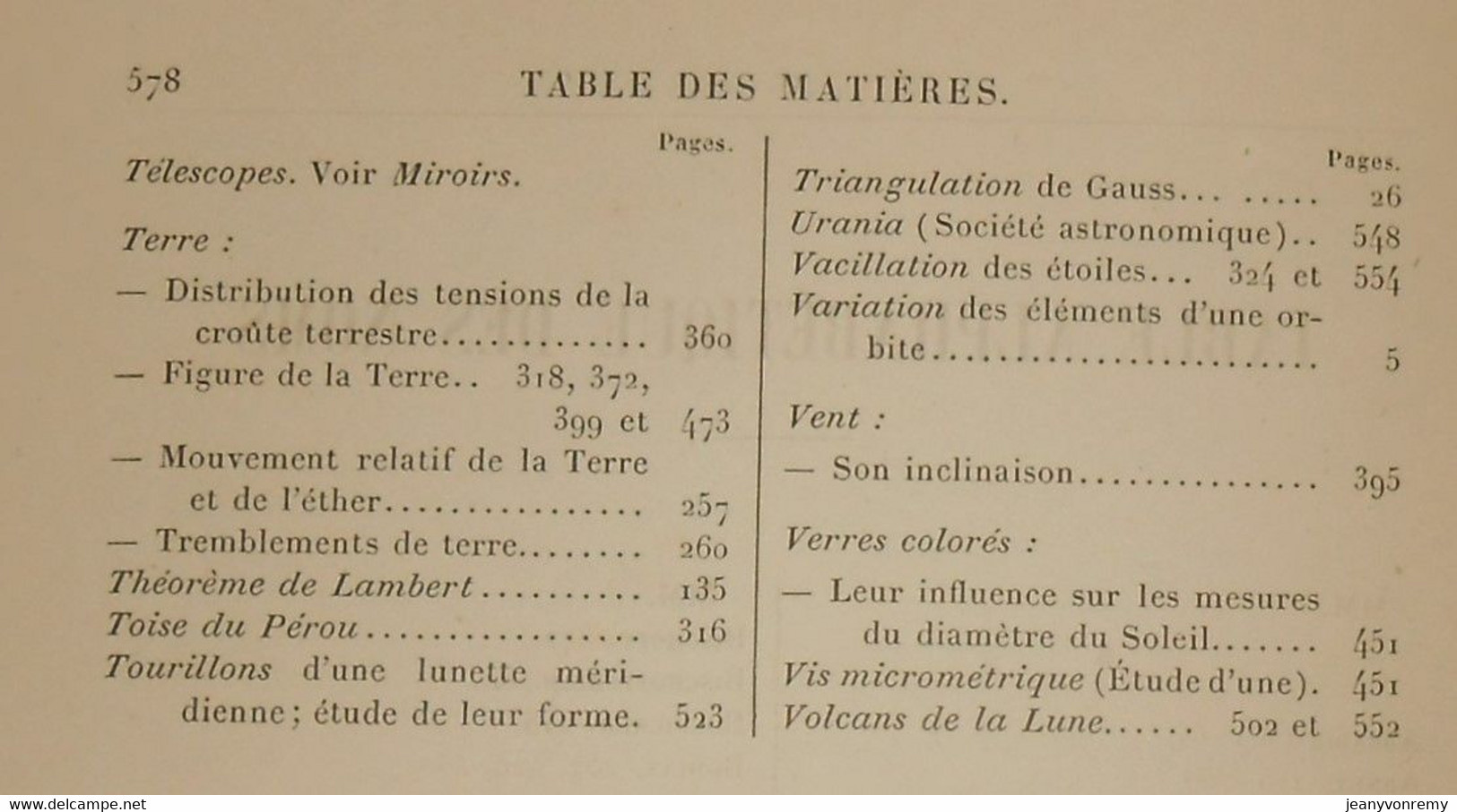 Bulletin Astronomique. Félix Tisserand. Tome V.1888.