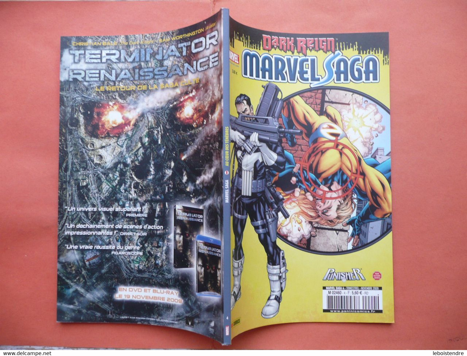 MARVEL SAGA N ° 4 NOVEMBRE 2009 PUNISHER COLLECTOR EDITION MARVEL PANINI COMICS TRES BON ETAT - Marvel France