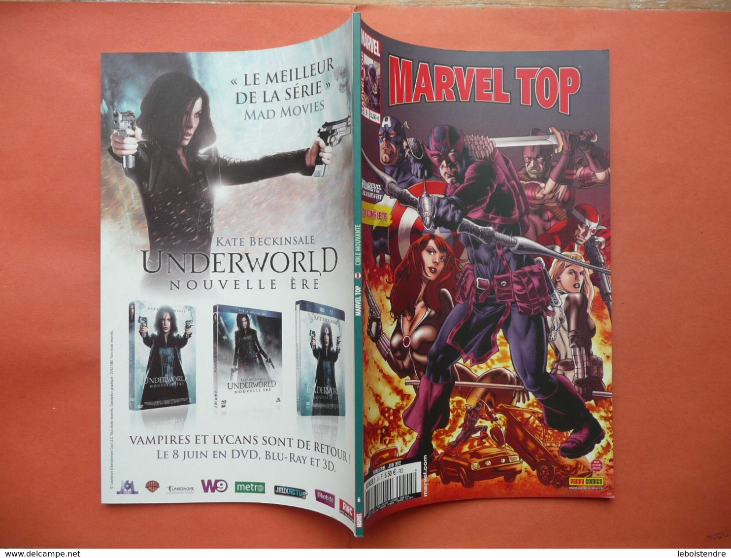 MARVEL TOP N 6 JUIN 2012 OEIL DE FAUCON HAWKEYE BLINDSPOT  MARVEL PANINI COMICS TRES BON ETAT - Marvel France