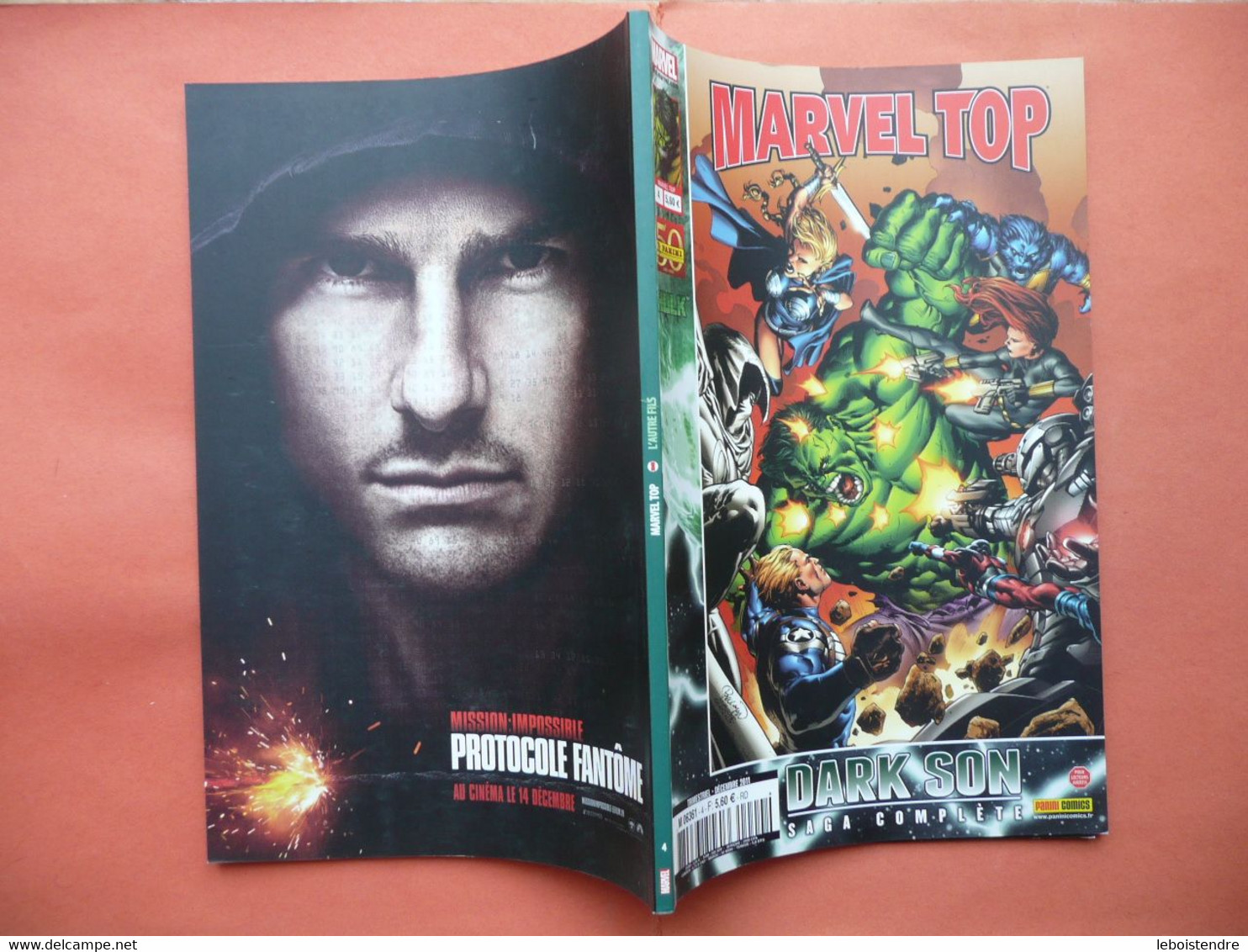 MARVEL TOP N 4 DECEMBRE 2011 HULK  MARVEL PANINI COMICS TRES BON ETAT - Marvel France