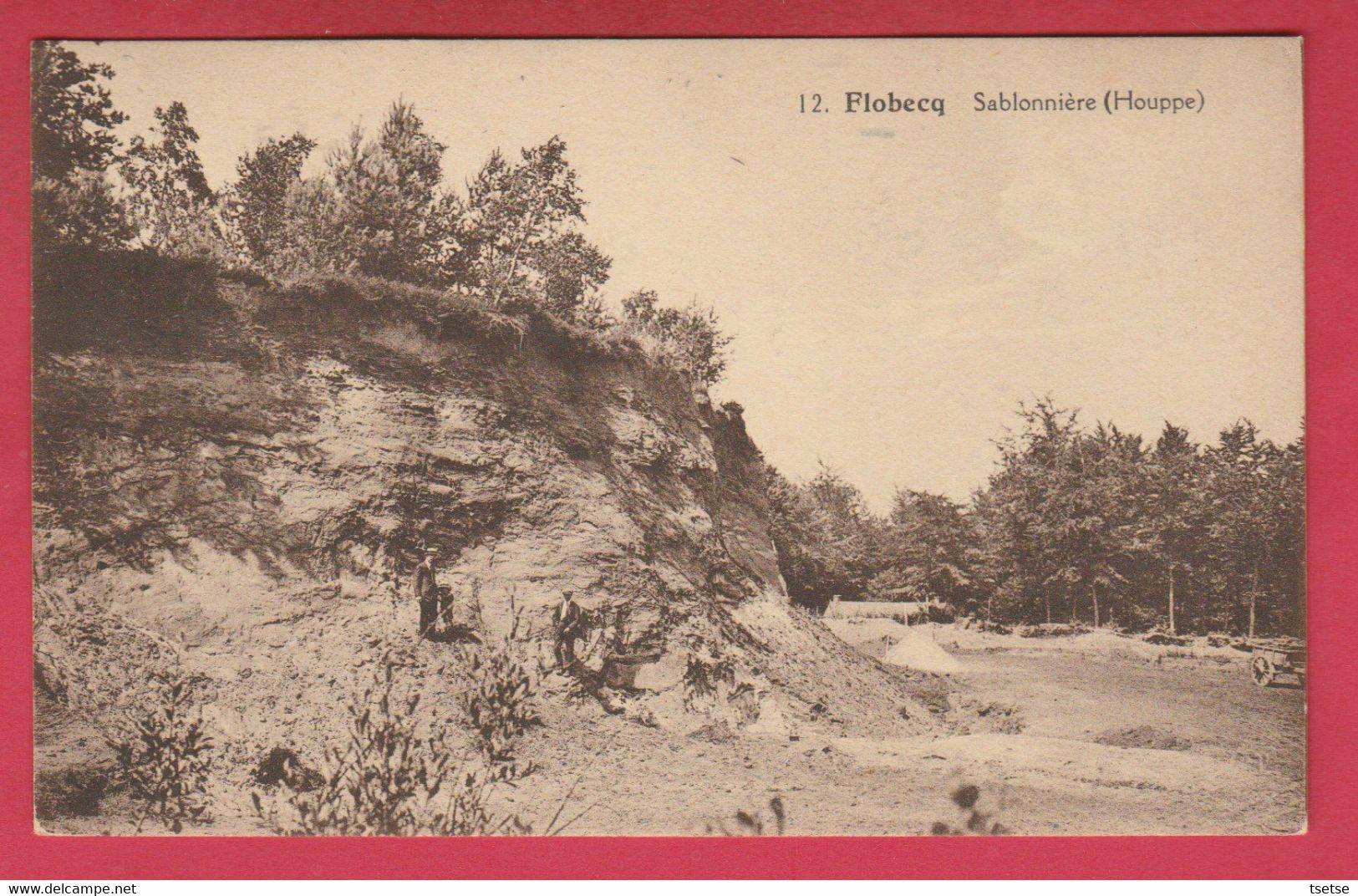 Flobecq ( Houppe ) - Sablonnière- 1922 ( Voir Verso ) - Vloesberg