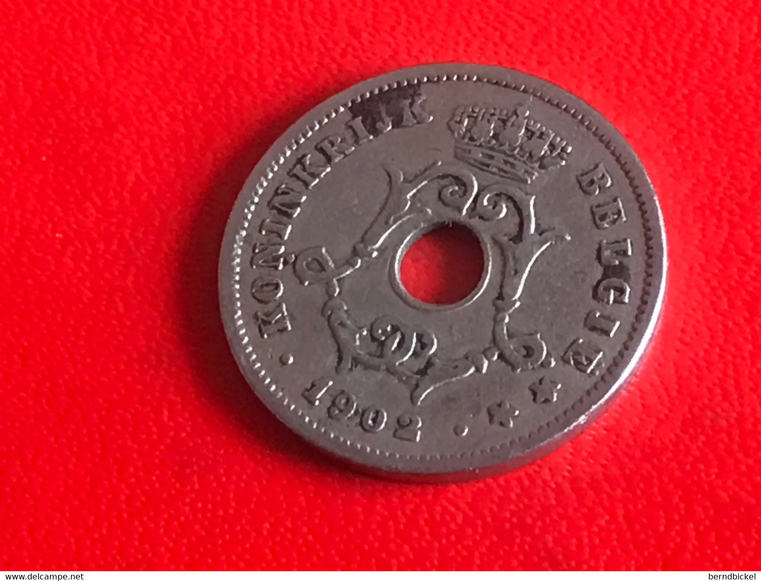 Umlaufmünze Belgien 10 Centimes 1902 Belgie - 10 Cent