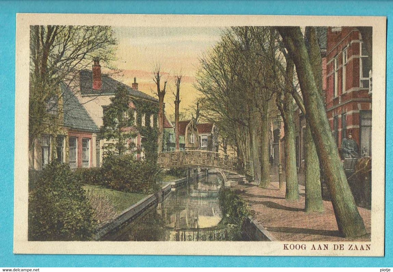 * Koog Aan De Zaan (Zaanstreek - Nederland) * (P. Out. - E. & B.) KLEUR, Pont, Bridge, Brug, Canal, Quai, Old - Zaanstreek