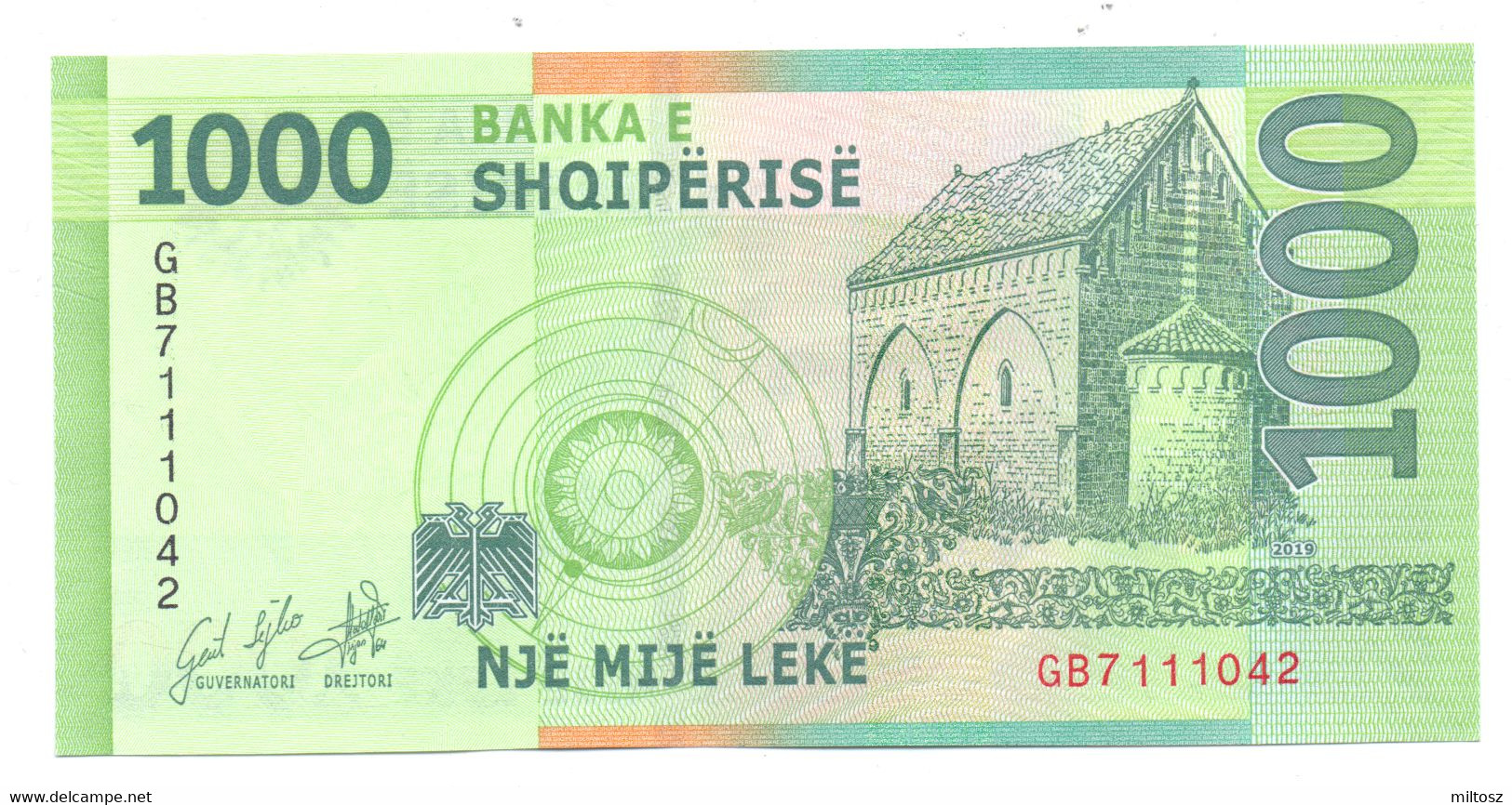 Albania 1.000 Leke 2019 (new Issue) - Albanië