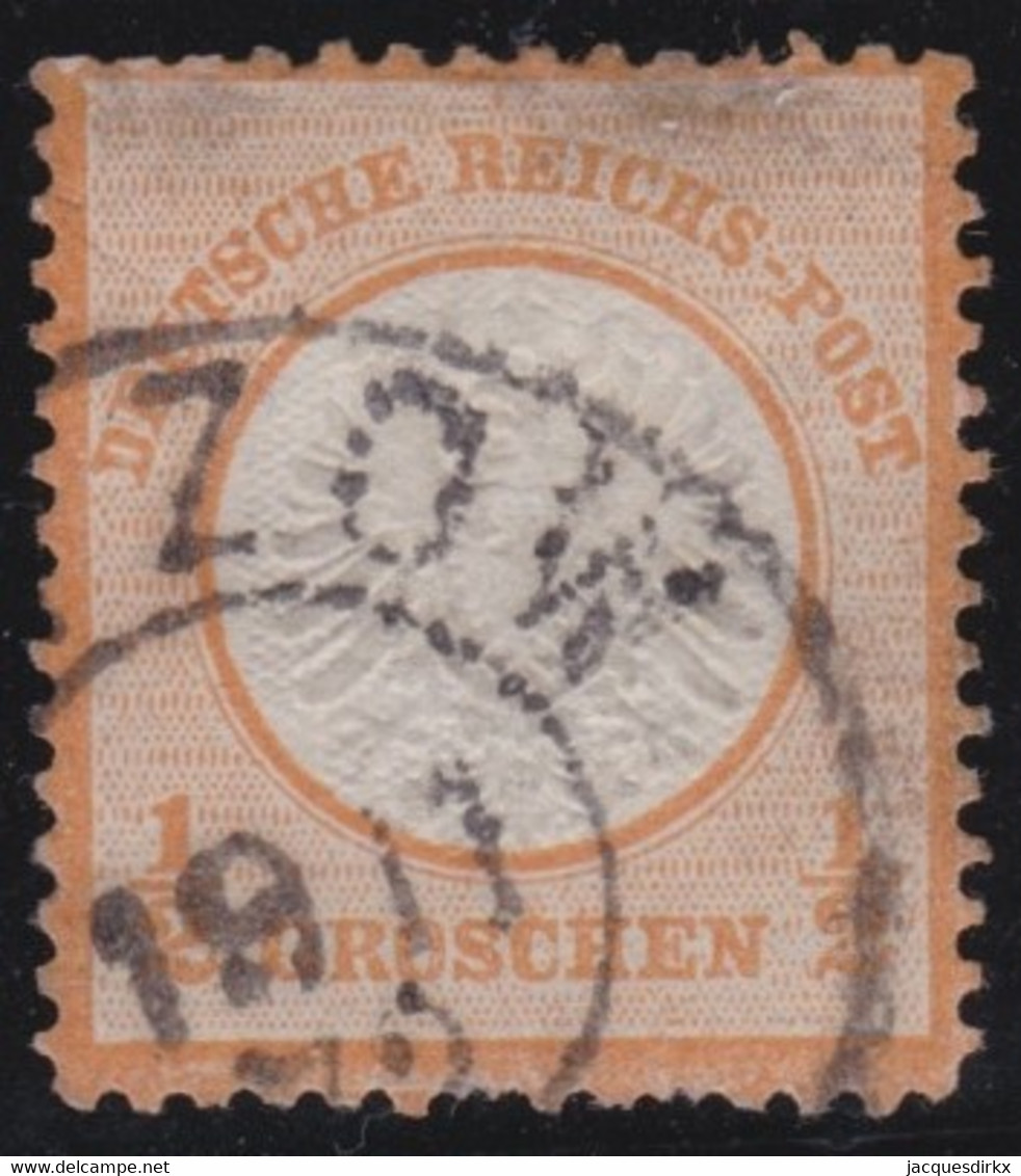 Deutsches Reich   .    Michel   .  18     .   O    .     Gestempelt   .    /    .   Cancelled - Used Stamps