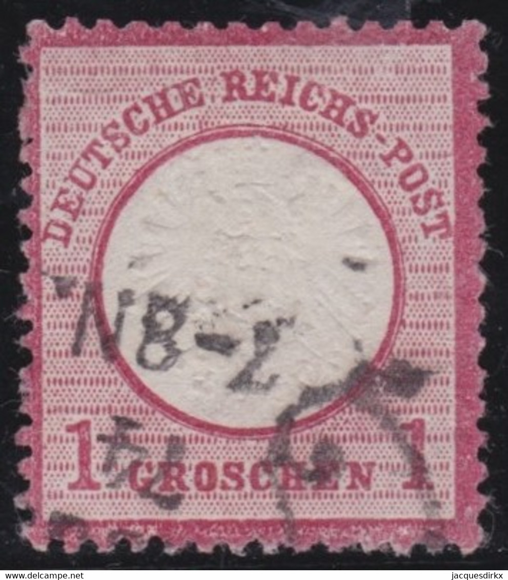 Deutsches Reich   .    Michel   .  19     .   O    .     Gestempelt   .    /    .   Cancelled - Used Stamps