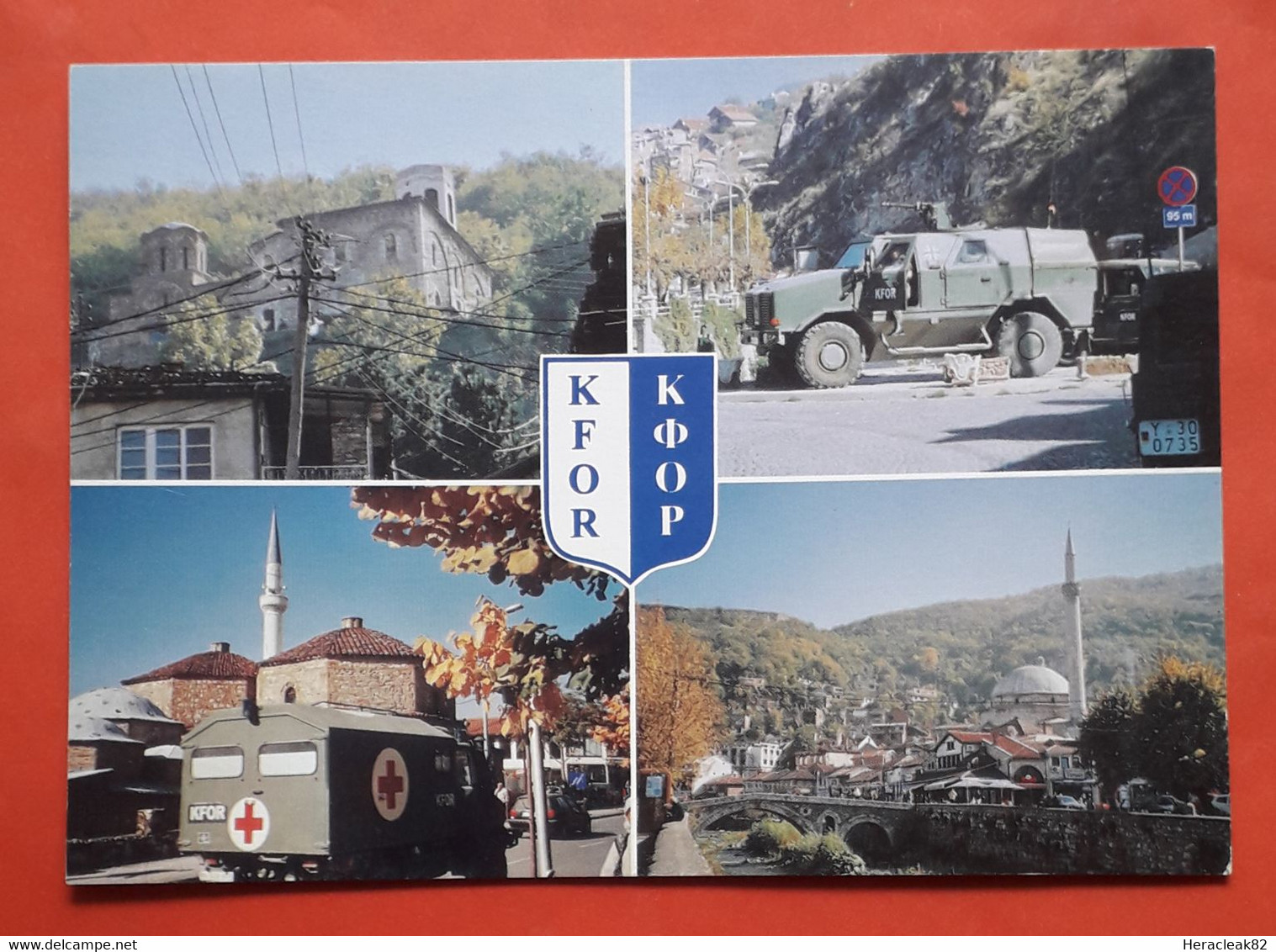 Kosovo Postcard GERMAN ARMY KFOR * Szenen Auf Prizren * Fotos: Armin Blase * - Sin Clasificación