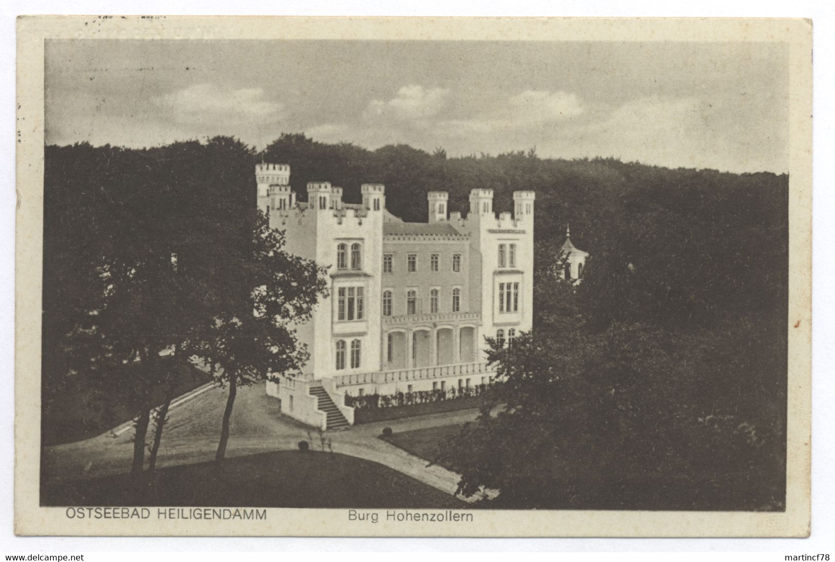 O-2563 Ostseebad Heiligendamm Burg Hohenzollern 1931 - Heiligendamm
